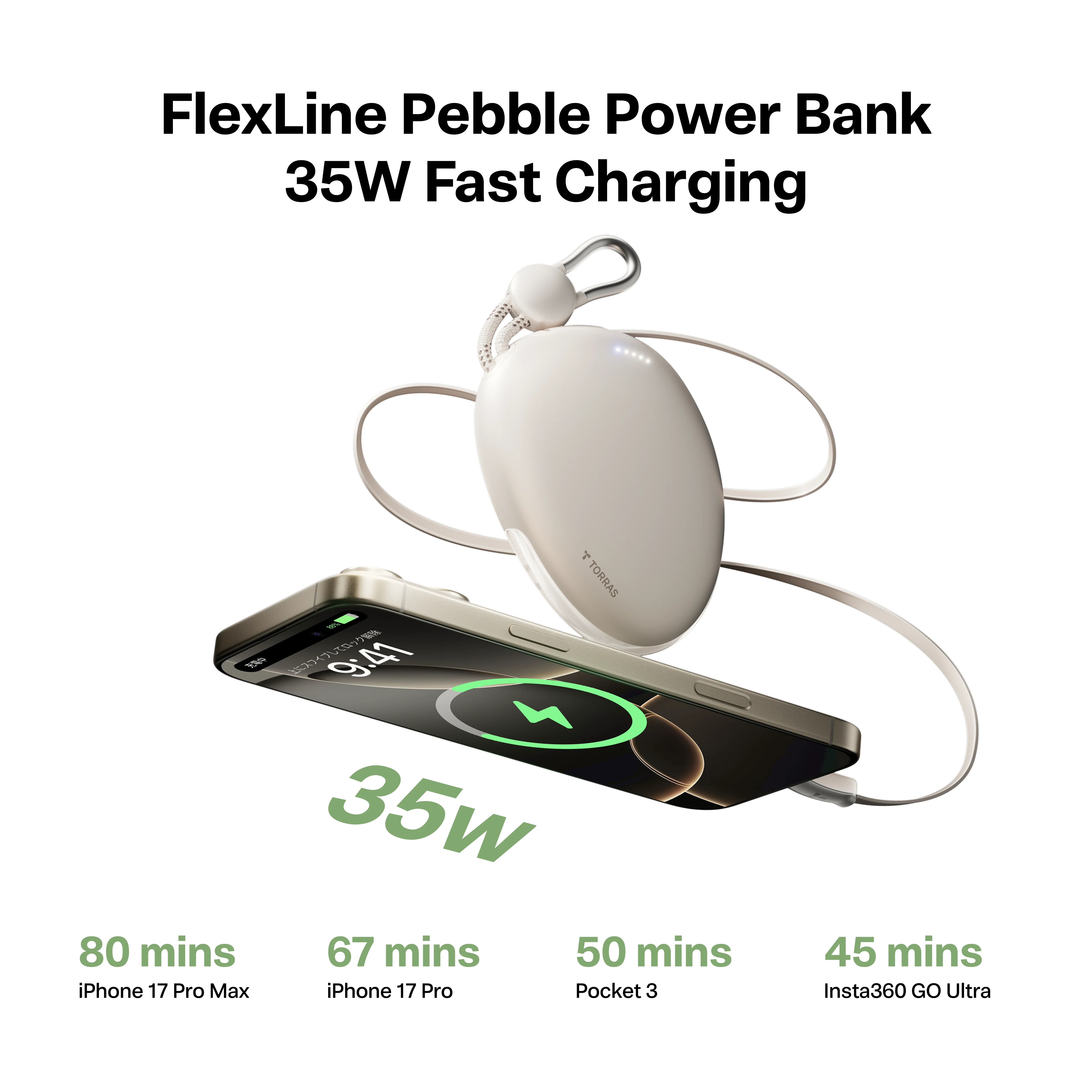 FlexLine Pebble Power Bank 10k mAh - Image 5