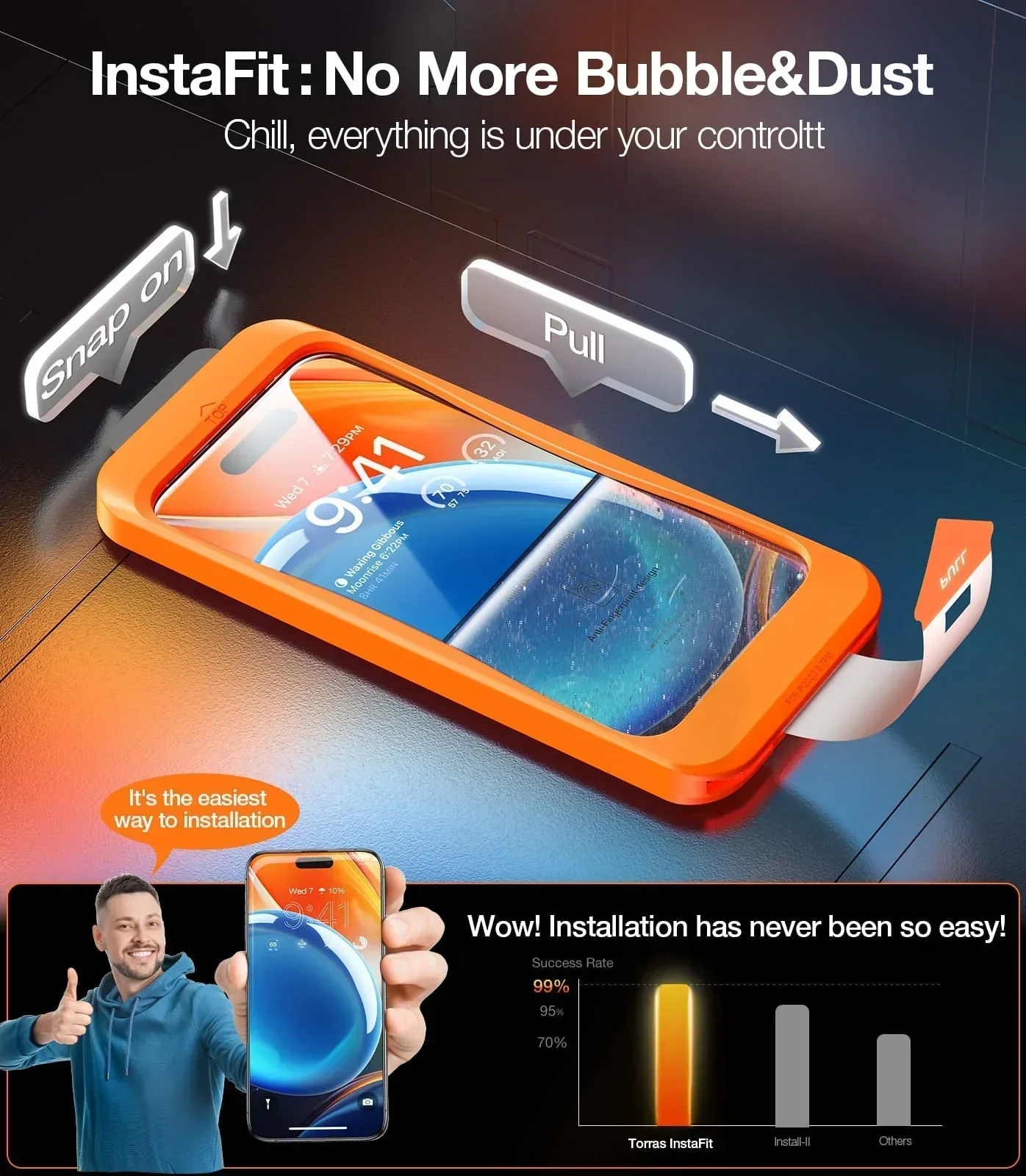 GlassGo Screen Protector for iPhone 14 - Image 6