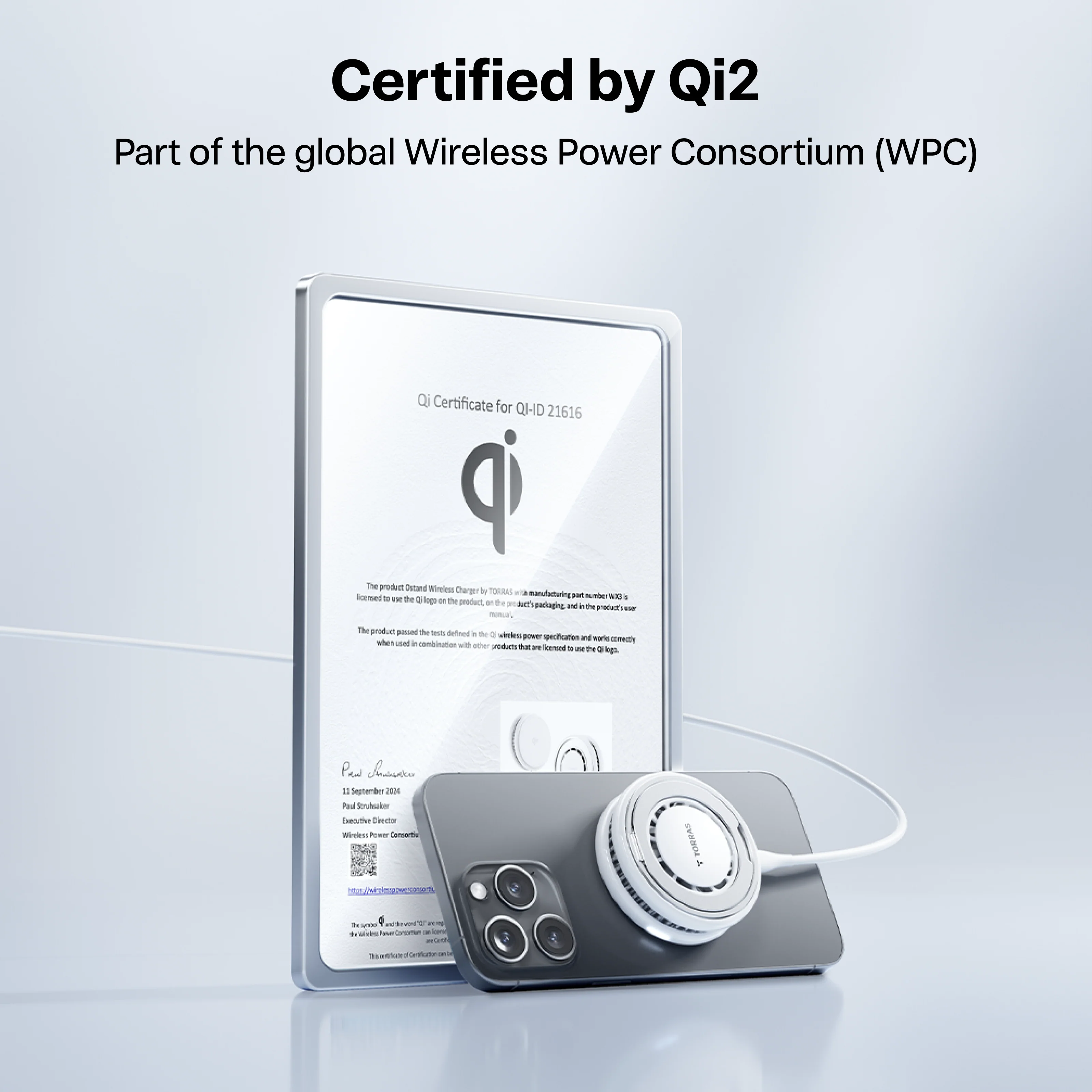 [US Only] PolarCircle Qi2 25W TEC Cooling Wireless Charger with Adapter - Image 10