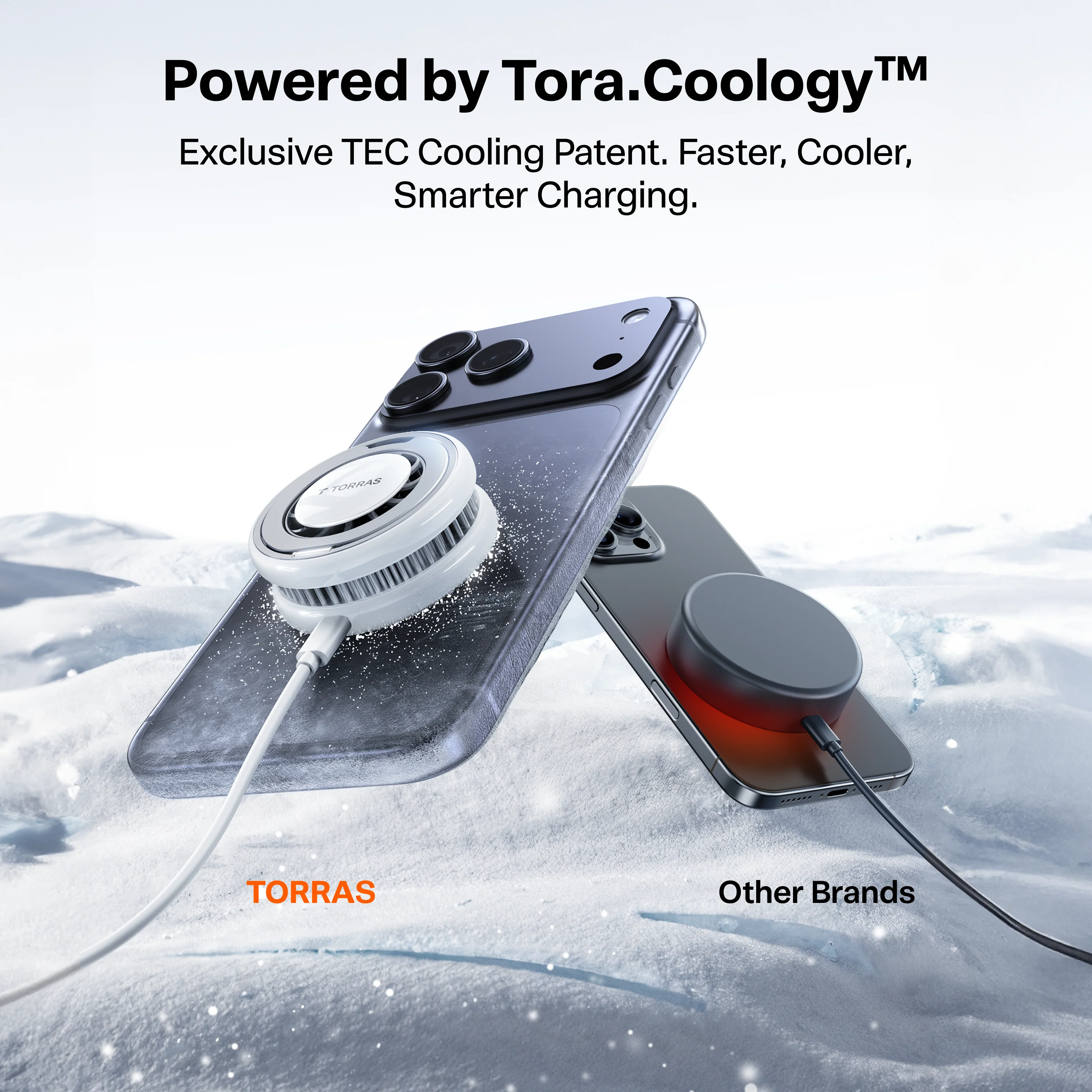 [US Only] PolarCircle Qi2 25W TEC Cooling Wireless Charger with Adapter - Image 9
